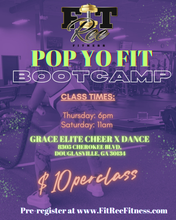 Load image into Gallery viewer, PopYoFit Bootcamp at Grace Elite
